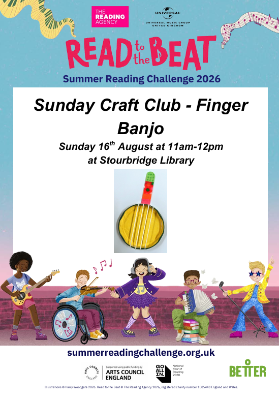 Stourbridge Library - Summer Reading Challenge: Finger Banjo